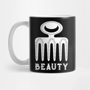 Africa Ghana Sankofa Adinkra Symbol "Beauty" Mug